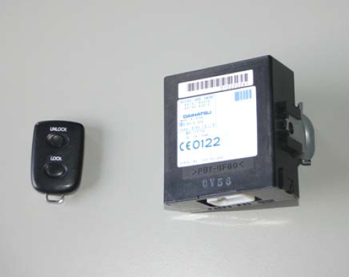 Retrofit kit for radio remote control from 06-2007